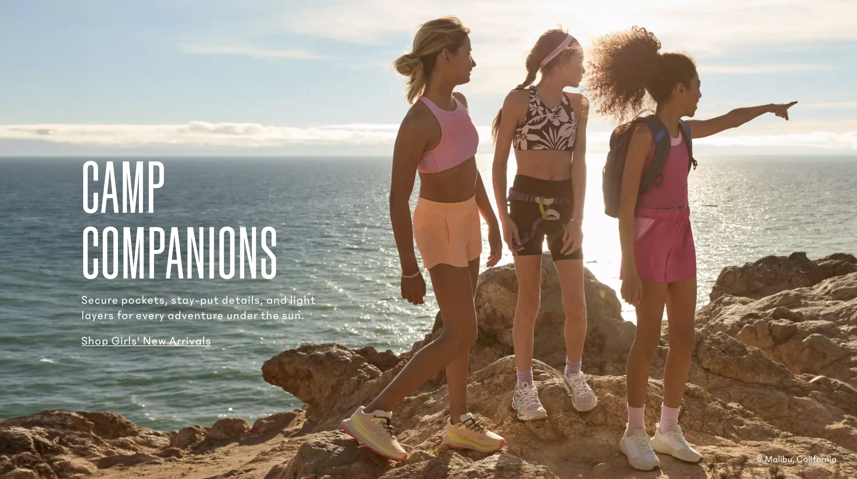 Athleta, Spotlight Image CMS component